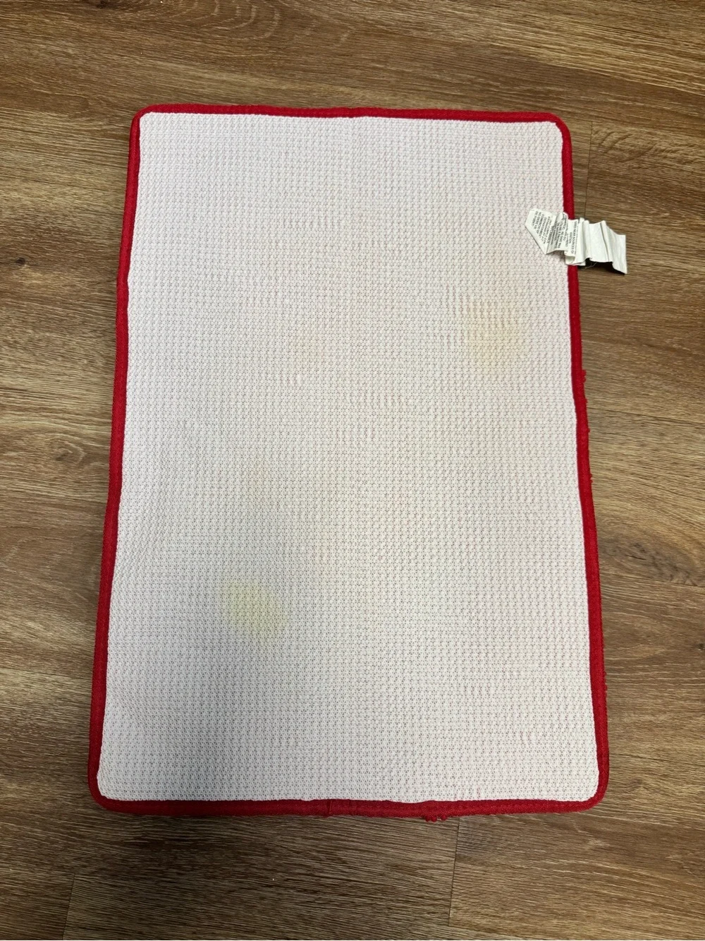 Gorilla Grip Red Chenille Bath Rug - Soft Non-Slip Bath Mat (30x20)